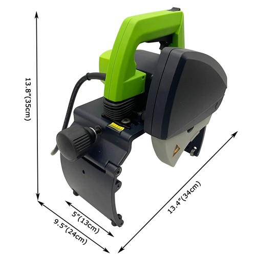 0.6"-8.7" 110V 1000W Portable Hand-Held PVC/Steel/Metal Pipe Cutting Machine - Picture 23 of 24