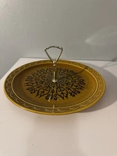 Vintage Coventry Castillian Tidbit Plate Dish Relish Party USA Dessert Snacks