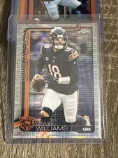 2025 Topps Chrome Football - Caleb Williams - Prism Refractor - Chicago Bears