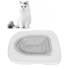 Universal Cat Toilet Training Aid Reusable Cat Toilet Trainer Pet Cleaning Suppl