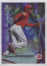 2017 Bowman Platinum Top Prospects Purple 156/250 Alfredo Rodriguez #TP-ARO 0j6
