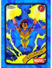 2025 Topps Chrome Sapphire Edition Marvel #8 Solarus