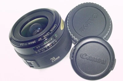 Canon 28mm F2.8 EF Wide Angle Lens - Mint Condition - Image 1 of 4