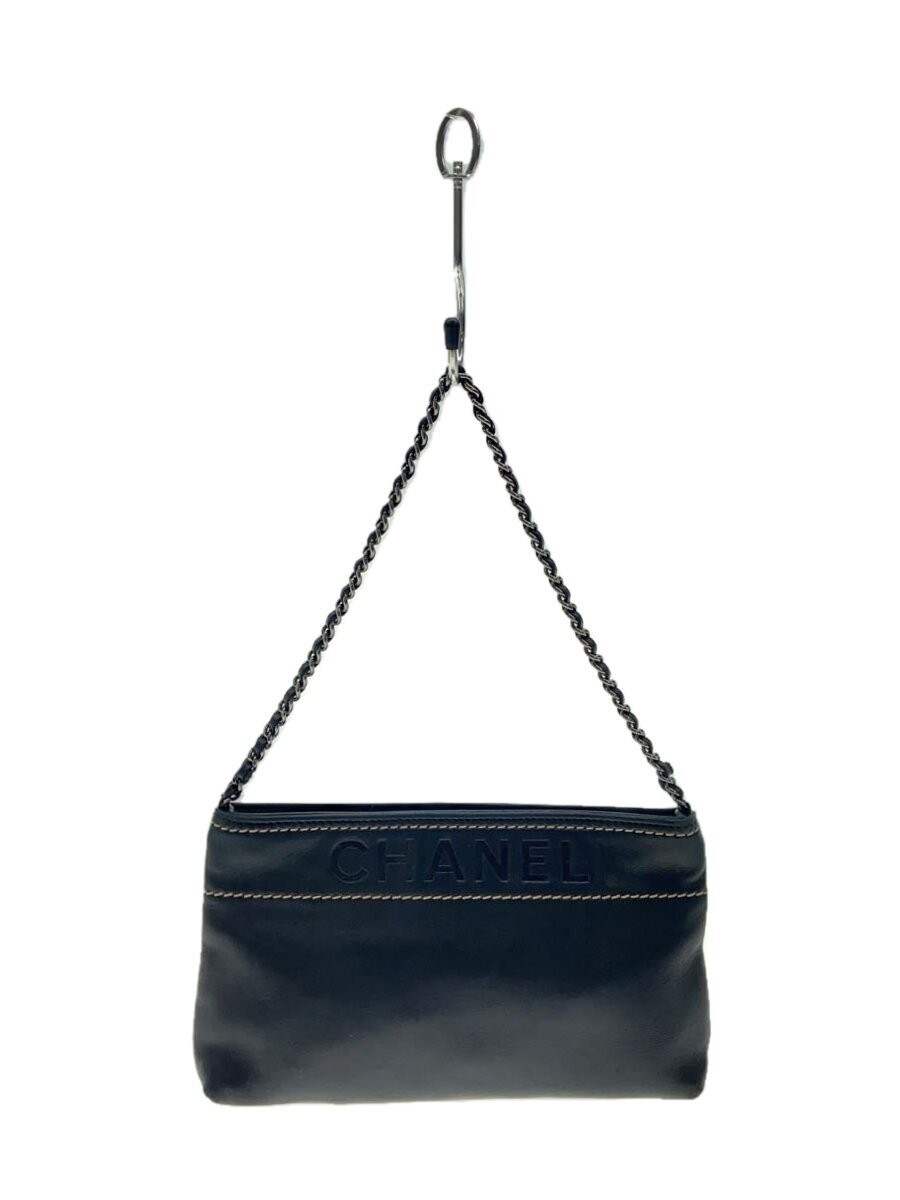 CHANEL Black Sheep Leather Handbag Luxury Classic Timeless