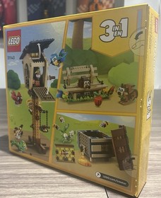 Lego 31143 Creator 3-in-1 Birdhouse - New Sealed Retired