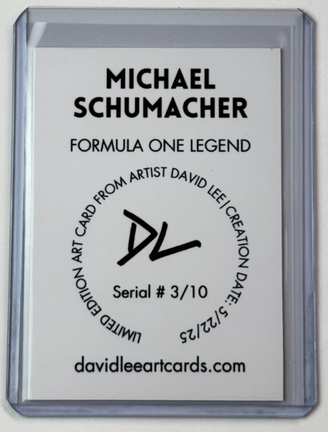 Autogrammkarte Michael Schumacher (Neu (gemäss Beschreibung)) in