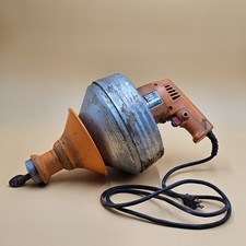 General Handylectric Super-Vee Drain Cleaner Snake Model 81596 TESTED