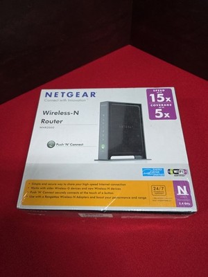 Netgear N300 300 Mbps 4-Port 10/100 Wireless N Router (WNR2000)