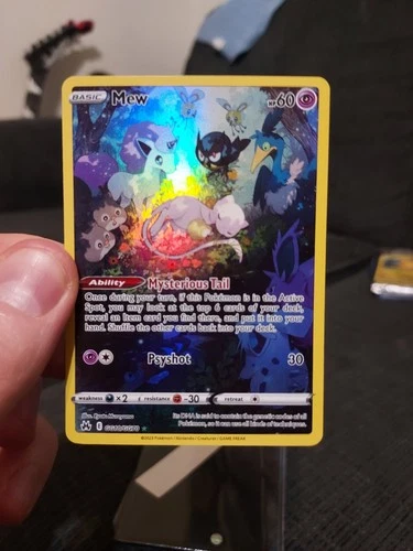 New ListingMew GG10/GG70 Crown Zenith: Galarian Gallery Holo