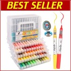 Vibrant 120-Color Acrylic Paint Marker Set for Kids & Diy Craft Projects