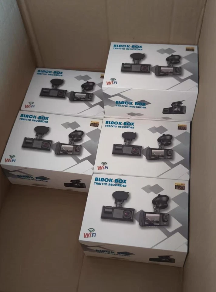 C309 Hd Three Recording Car Mounted Driving Recorder+wifi - Image 4 of 4