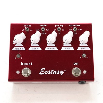 Bogner Ecstasy Red Overdrive Guitar Pedal Confirmed Operation Free Shipping
