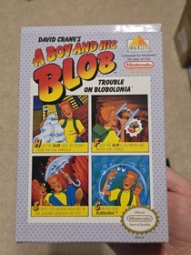 A Boy And His Blob (Nintendo Nes) Authentic Complete NES Box