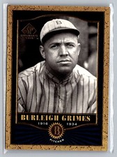 2001 SP Legendary Cuts #26 Burleigh Grimes