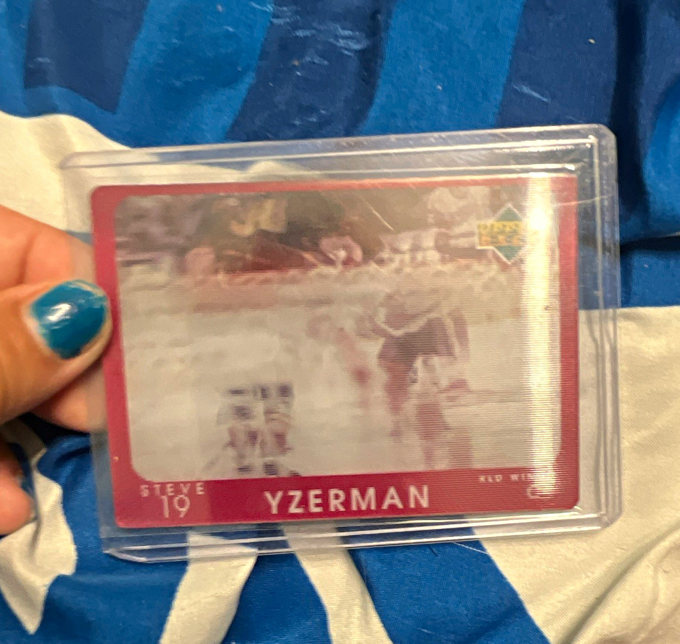 Upper Deck Diamond Vision Insert Steve Yzerman #C19 Detroit Red Wings NHL