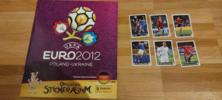 Panini Euro 2012 EM Album Deutschland Edition komplett extra Sondersticker