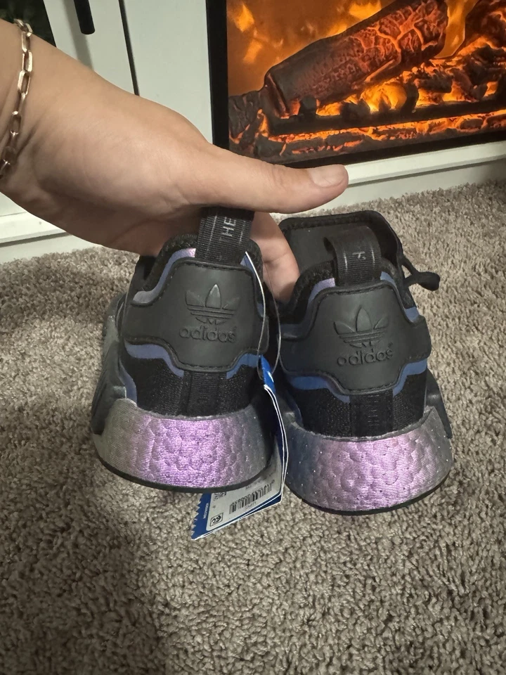 NEW Adidas NMD_R1 Eggplant - Image 3 of 4