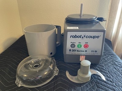 Robot Coupe R301 Series D 3 1/2 Qt Food Processor Tested Free Shipping
