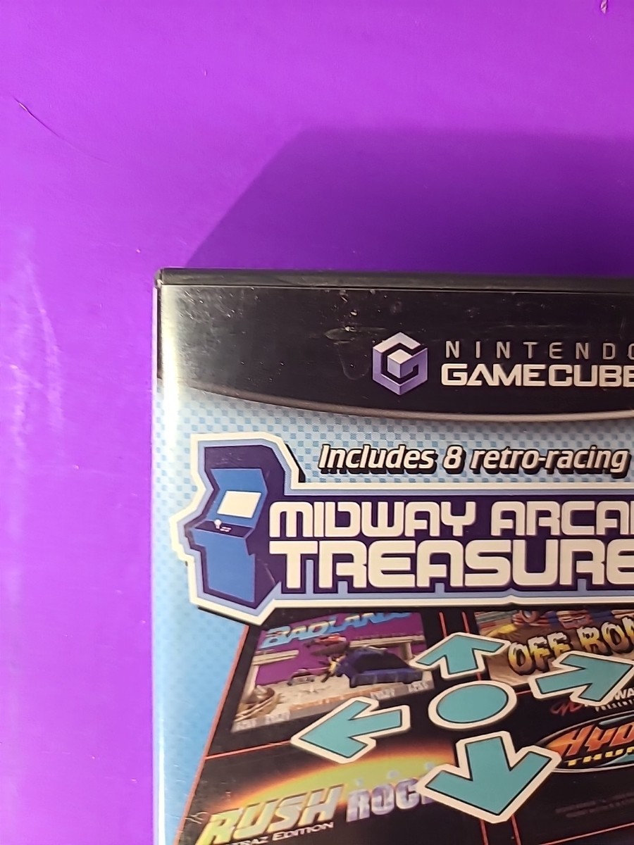 懐かしい任天堂。 Midway Arcade Treasures 3 Nintendo Gamecube Authentic Very Good