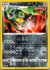 Melmetal Reverse Holo Holo Rare SWSH08: Fusion Strike 189/264 NM