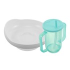 Adult Sippy Cup Set Adaptive Cups for Elderly Leakproof Water Bottle