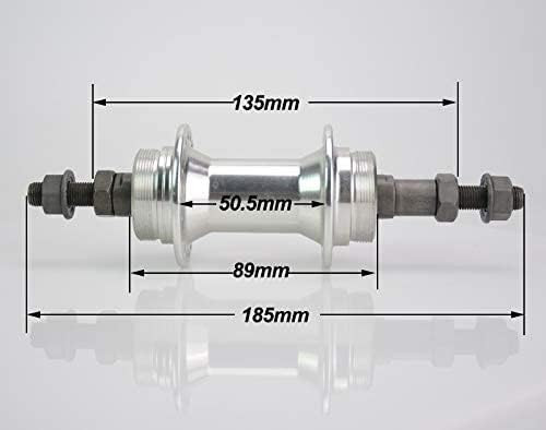 Alloy Aluminum Rear Wheel Hub Bicycle Rear Hub – 36 Hole, 135mm Width ...