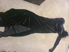 Velvet Maxi Evening Dress