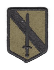 Army Patch 73rd Infantry Brigade - Subdued Merrowed Edge