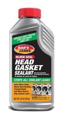 Bar's Leaks 1100 Head Gasket Repair Sealant, 20 oz 1 Pack, No Color 
