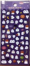 DAISO Happy Halloween Design Sticker Ghost Pumpkin Party Gift 2025 MADE IN JAPAN