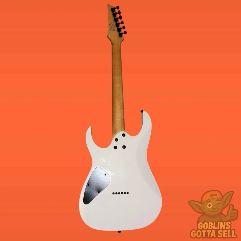 IBANEZ SERIE RG RG2EX2 Alpine Blanco Cuerpo Sólido Eléctrico + Pastillas EMG *LeerDesc Foto 2 de 4