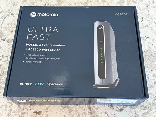 Motorola MG8702 | Modem kablowy DOCSIS 3.1 + router Wi-Fi (High Speed Combo)
