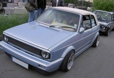 Scheinwerferblenden Leiste Set aus GFK passend für VW Golf I