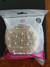 Daily Concepts Daily Detox Massage Brush, For Dry Brushing and Detox Massage New