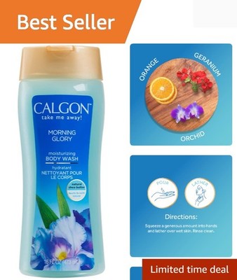 Luxurious Morning Glory Body Wash - Moisturizing Shea Butter &  16 Fl Oz