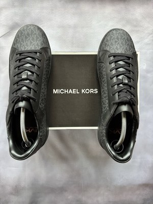 Michael Kors Black Monogram Sneakers   EU 45   Brand New