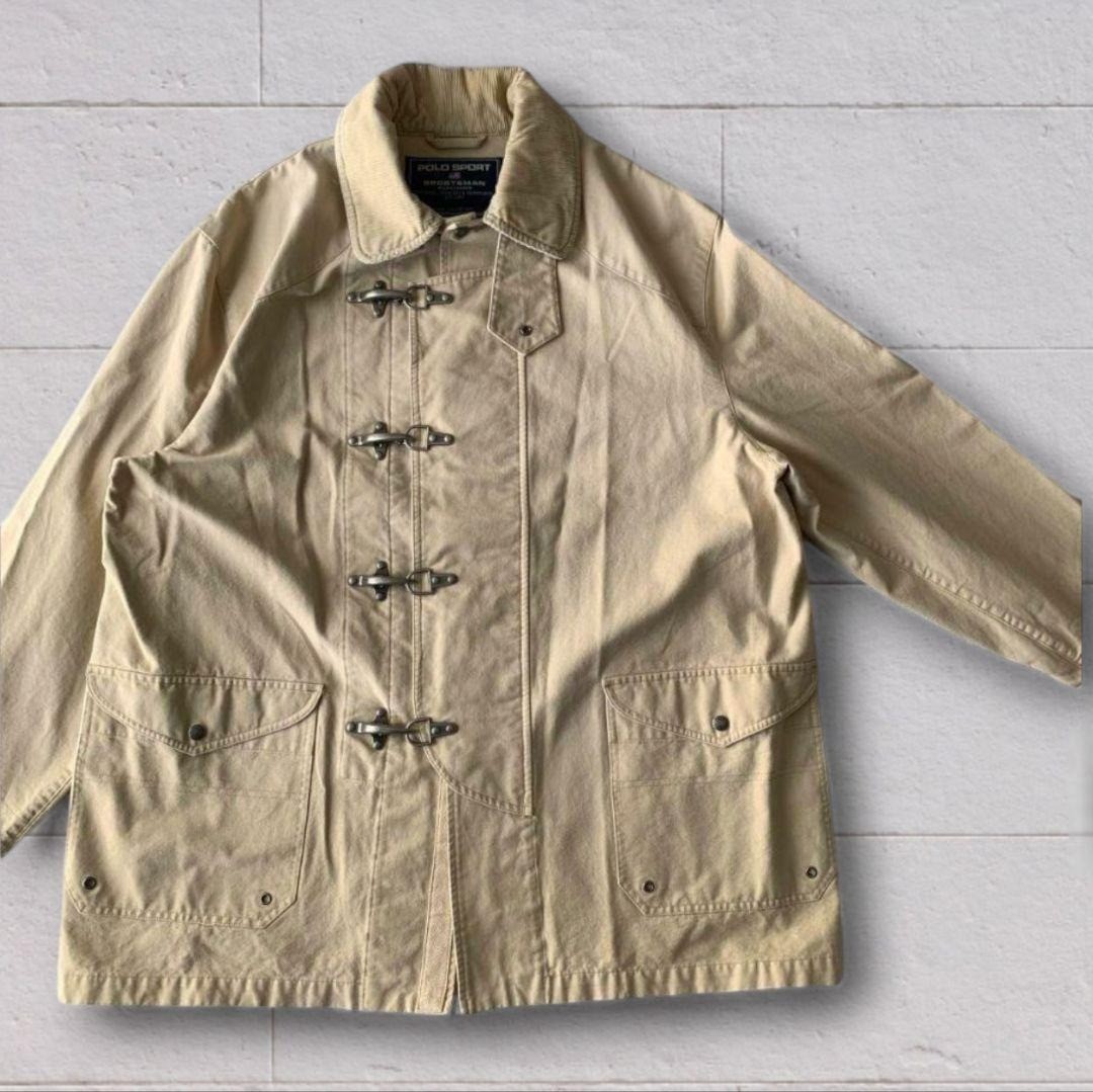 90s POLO SPORT Ralph Lauren Fireman Jacket XL size | eBay