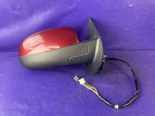 07-08 Yukon Tahoe Suburban Power Door Mirror Signal Passenger Right 2 Plug Red