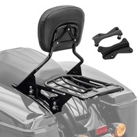 Sissybar + GepäCkträGer AW FüR Harley Davidson CVO Limited 14-22 Schwarz