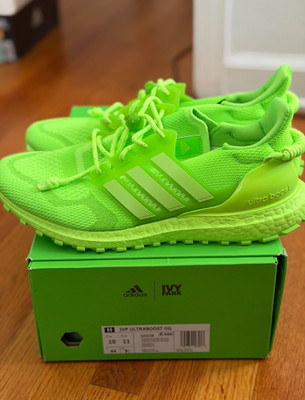 adidas x Ivy Park Ultraboost OG - Halls Of Ivy Neon Green *RARE* M10
