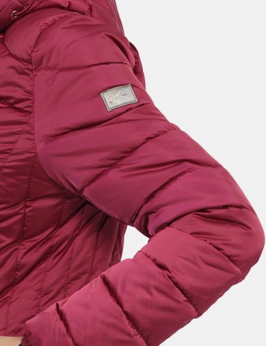 GIUBBINO PIUMINO GIUBBOTTO DONNA YES ZEE O017 M800 0533 FUCSIA ORIGINALE AI 2025 - Picture 6 of 6