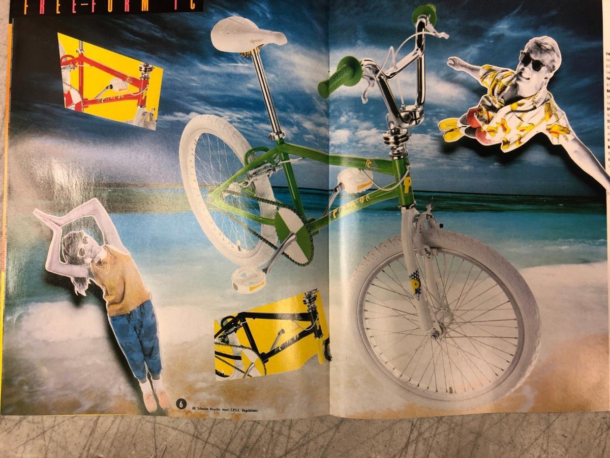 freestyleページ YO! 1988 Schwinn PREDATOR freestyle BMX vintage CATALOG 16