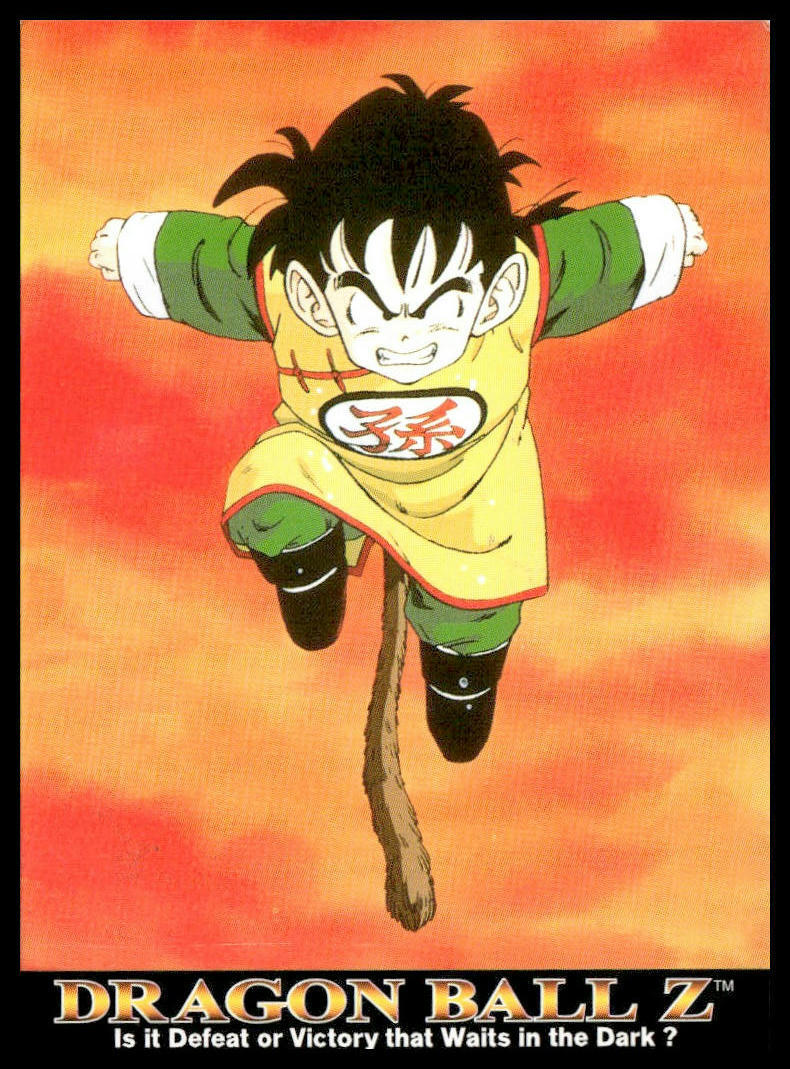 Gohan breaks free of the space capsule #18 1996 JPP/Amada Dragon