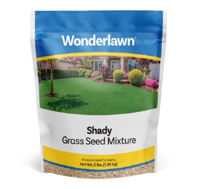 Wonderlawn Mixed Full Shade Grass Seed 3 lb Wonderlawn Mixed Full Shade Grass Seed 3 lb