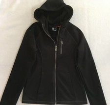 Spyder Women's Black Full Zip Pockets Hoodie L/S Jacket Size Small S