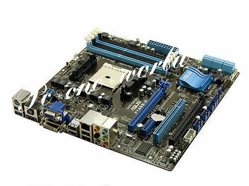 Asus F1A55-M Motherboard AMD A55 Socket FM1 DDR3 DIMM USB2.0 DVI VGA Micro ATX - Picture 2 of 3