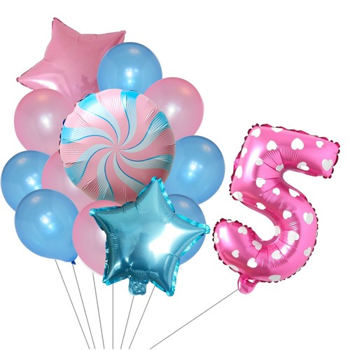 40"Number Foil Balloon Age Set GIANT Self Inflating Wedding Birthday Party Decor - Picture 55 of 157