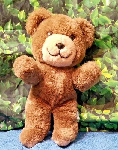 Vintage Teddy Bear Trudy 12" Plush Stuffed Animal Vintage 1980's Korea - Picture 8 of 9