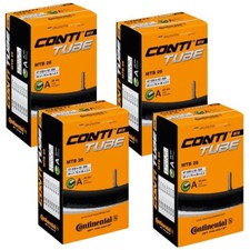 Image of Continental MTB 26 Mountain Bike Inner Tube Schrader 40mm Valve - Bike