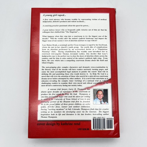 So Help Me God: Signed by Larry D. Thompson - Imagen 6 de 10